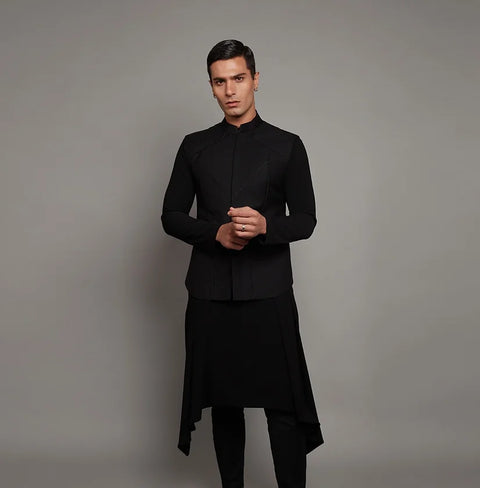 Bundi Set RJ238 Black THE HOUSE OF GOVINDA