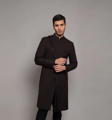 Achkan Set RJ129B Brown THE HOUSE OF GOVINDA