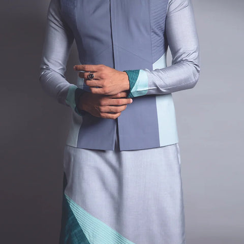 Kurta Set RS140B Light Purple THE HOUSE OF GOVINDA