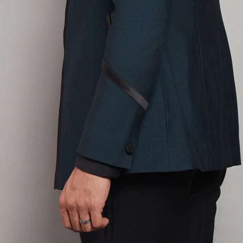Cocktail Jacket RJ236 Teal THE HOUSE OF GOVINDA