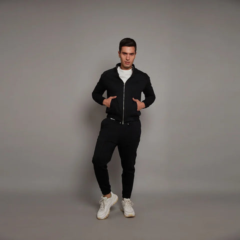 Jogger Set RS200+RS201 Black THE HOUSE OF GOVINDA
