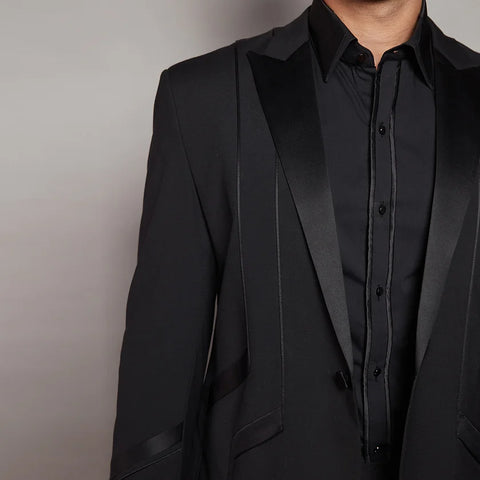 Cocktail Jacket RJ230 Black THE HOUSE OF GOVINDA