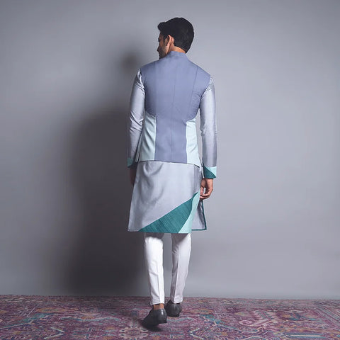 Kurta Set RS140B Light Purple THE HOUSE OF GOVINDA