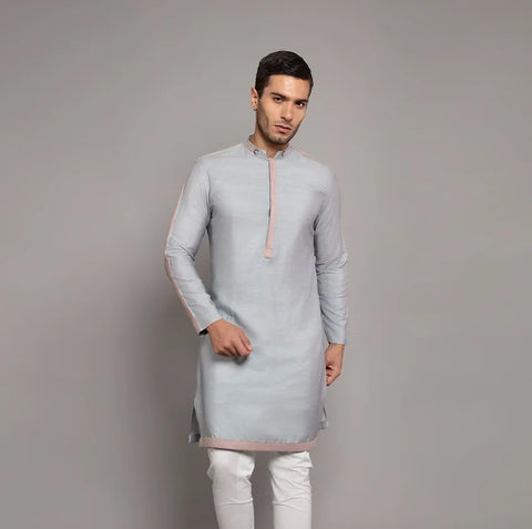 Kurta Set RS232 Grey THE HOUSE OF GOVINDA