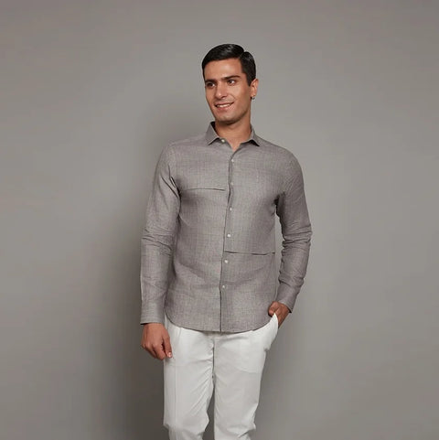 Shirt RS218 Grey