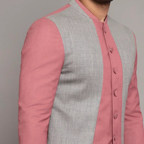Achkan Set RJ263 Pink THE HOUSE OF GOVINDA