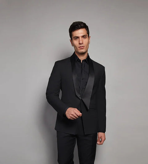 Cocktail Jacket RJ191 Black THE HOUSE OF GOVINDA
