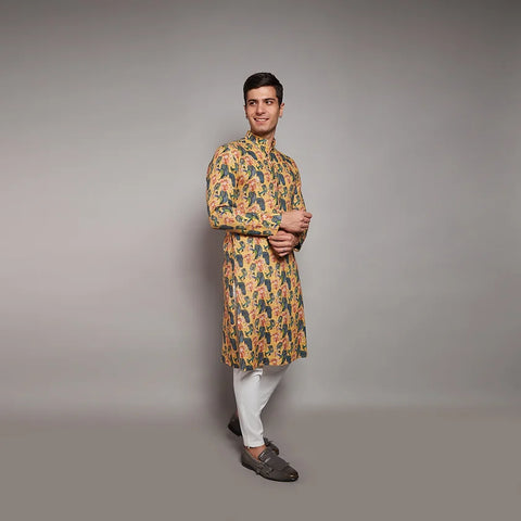 Kurta Set RS278 Yellow