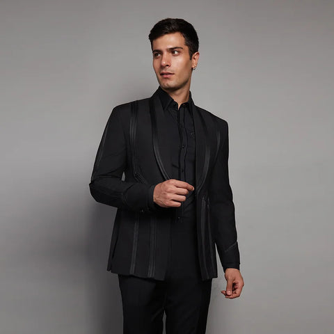 Cocktail Jacket RJ231 Black THE HOUSE OF GOVINDA