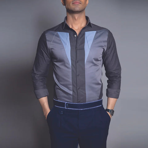 Shirt RS173B Grey