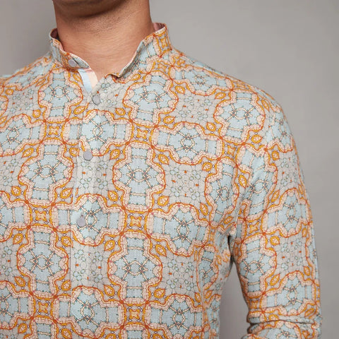 Kurta RS159 Yellow THE HOUSE OF GOVINDA