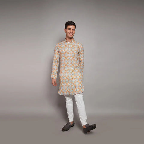 Kurta RS159 Yellow THE HOUSE OF GOVINDA