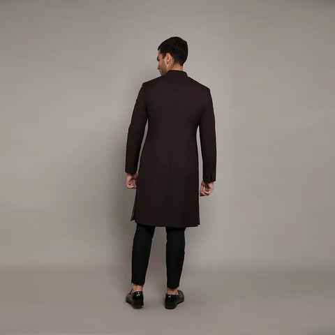Achkan Set RJ129B Brown THE HOUSE OF GOVINDA