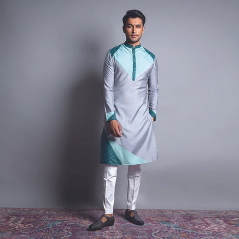 Kurta Set RS140B Light Purple THE HOUSE OF GOVINDA