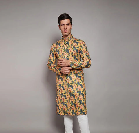 Kurta Set RS278 Yellow