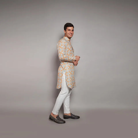 Kurta RS159 Yellow THE HOUSE OF GOVINDA