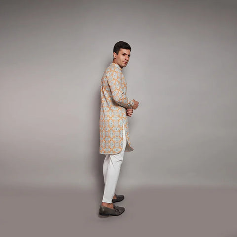 Kurta RS159 Yellow THE HOUSE OF GOVINDA