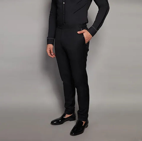 Trouser RT55 Black THE HOUSE OF GOVINDA