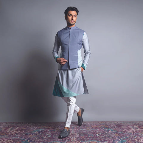 Kurta Set RS140B Light Purple THE HOUSE OF GOVINDA