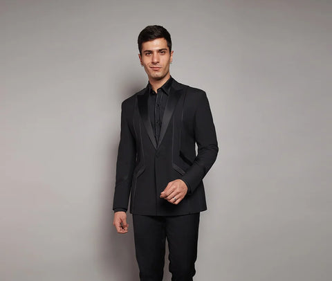 Cocktail Jacket RJ230 Black THE HOUSE OF GOVINDA